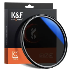 K&F Concept 72mm Blue Multi Coated HMC C Series CPL Camera Lens Filter